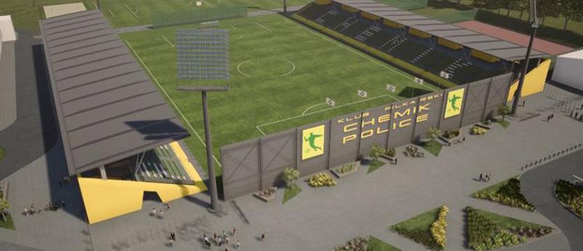 Piłka nożna. Nowy stadion w Policach