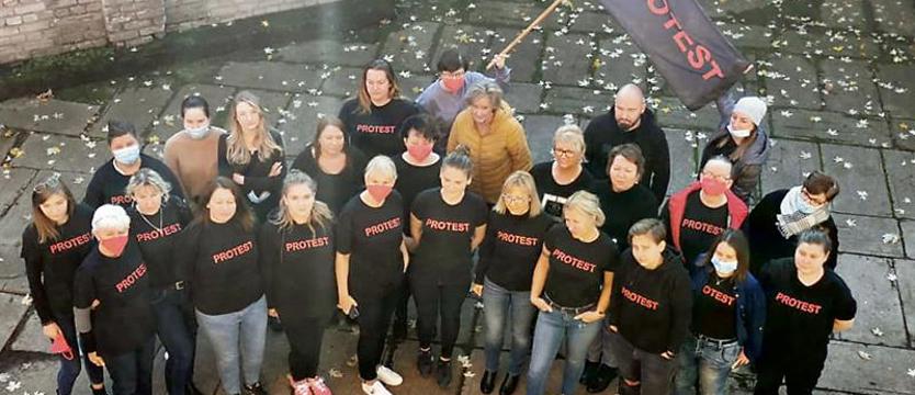 Pracownicy szczecińskiego MOPR powiedzieli "dość" i nie przyszli do pracy