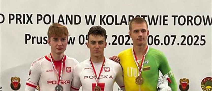 Kolarstwo. Trójka Adamowicza