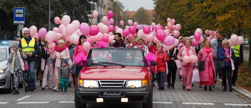 To będzie różowa sobota. Pomaszerują dla profilaktyki