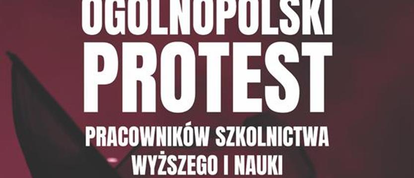 Ogólnopolski protest pracowników nauki także w Szczecinie