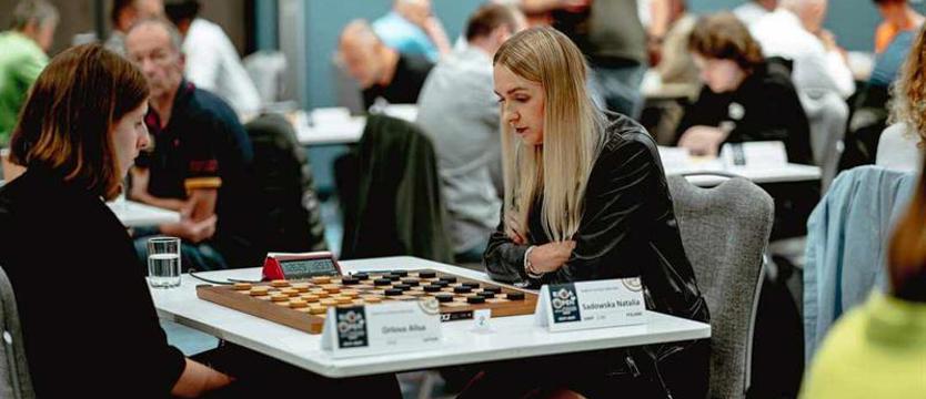 Warcaby. Natalia Sadowska w Rydze