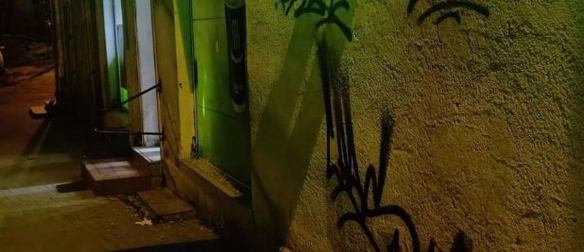 Niszczył ściany, został złapany