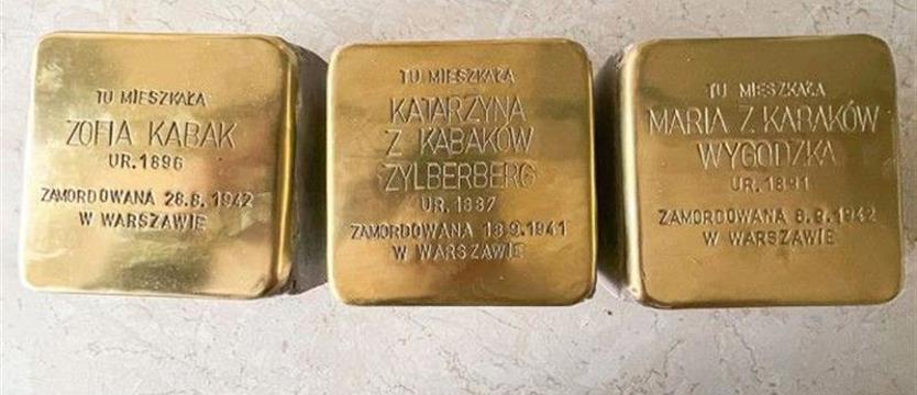 Stolpersteiny w Warszawie, w Szczecinie brak odzewu