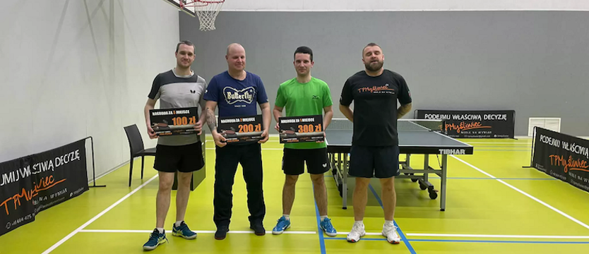 Tenis stołowy. Trzy złote medale Konrada Pyry