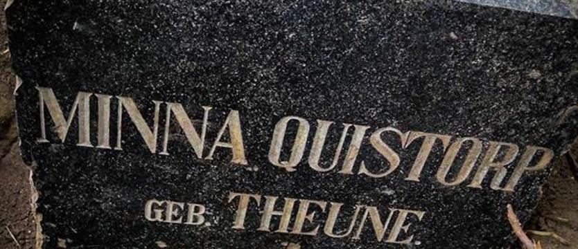 Pamięci Wilhelminny Quistorp. Była dobrym duchem rodziny