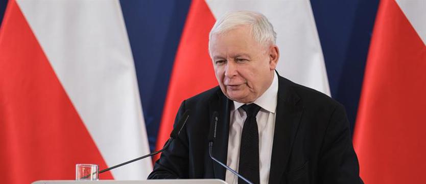Jarosław Kaczyński na otwartym spotkaniu w Szczecinie