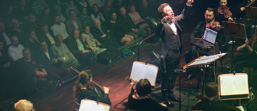 Adam Sztaba wystąpił w Szczecińskiej Filharmonii. Koncert o wolności