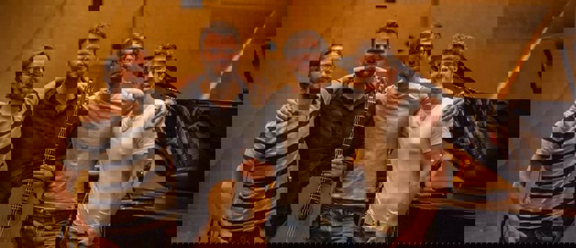 Trzech przyjaciół nagrało płytę w Szczecinie. "Adelę" poznamy już wkrótce