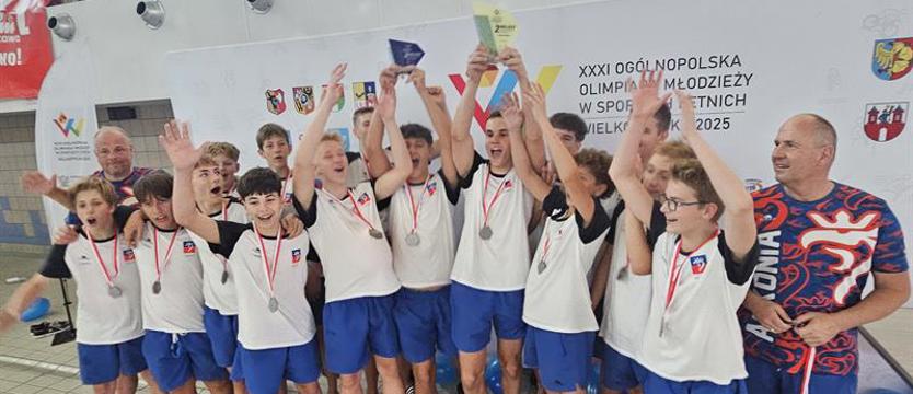 Piłka wodna. Srebrna młodzieżówka Arkonii Waterpolo
