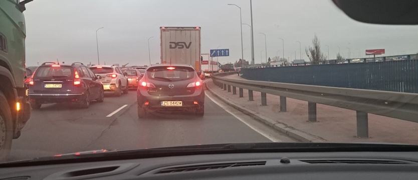 Ogromne korki przy Wałach Chrobrego i na Trasie Zamkowej