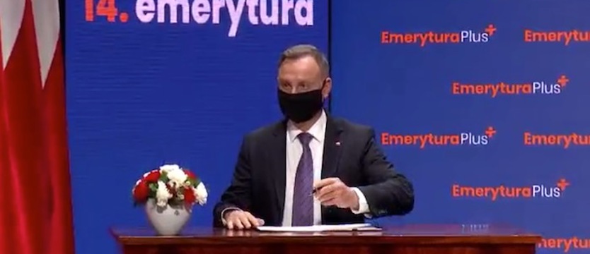 Prezydent podpisał ustawę o 14. emeryturze  
