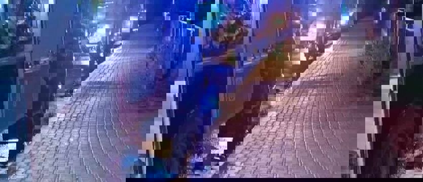 W Dolicach od pioruna zapalił się dom