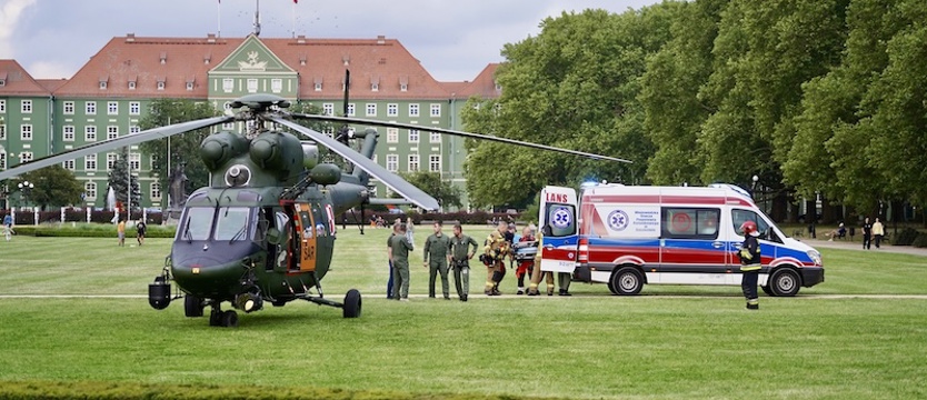 „Sokół” wylądował na Jasnych Błoniach. Z pacjentem na pokładzie