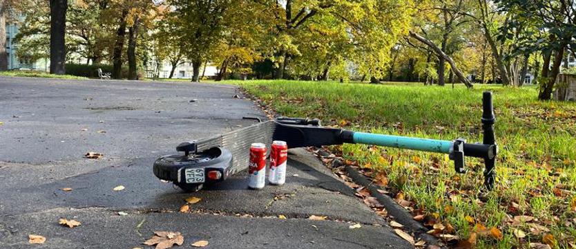 Półtora promila na hulajnodze. Pięcioro nietrzeźwych jednego dnia