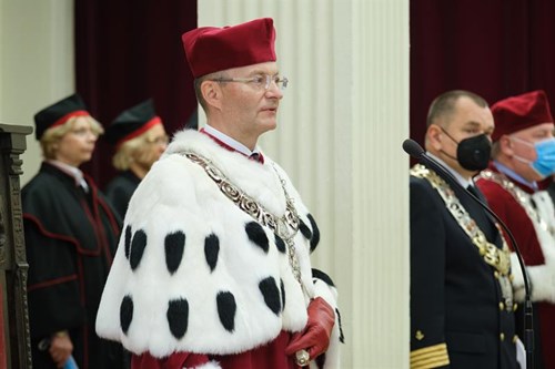 Prof. Bogusław Machaliński, rektor PUM