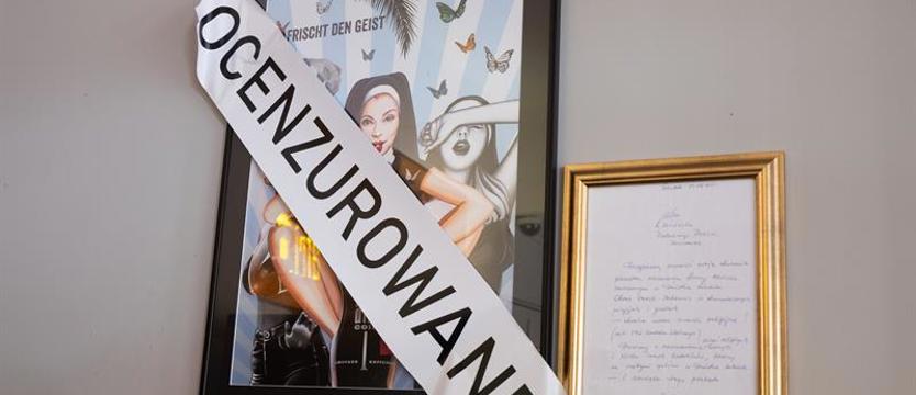 Plakat na cenzurowanym. "Obraża uczucia religijne"