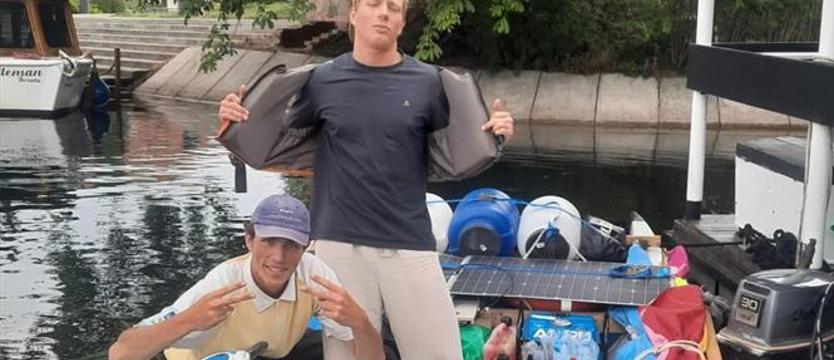 Kurs na Szczecin. Przygoda na pokładzie katamaranu