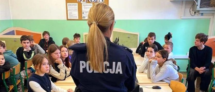 Policja rozmawiała z młodzieżą. O hejcie, cyberprzemocy, mowie nienawiści