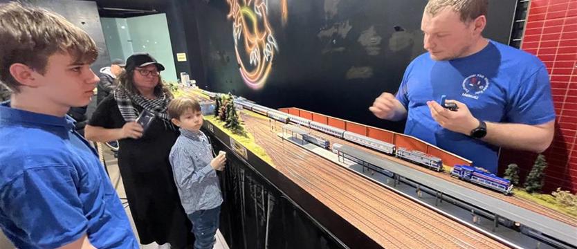 Wystawa makiet kolejowych w Galerii Handlowej Turzyn