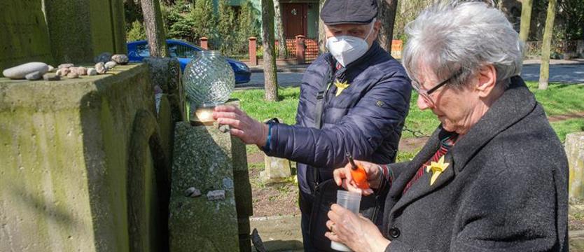 Pamiętali o rocznicy powstania w getcie warszawskim