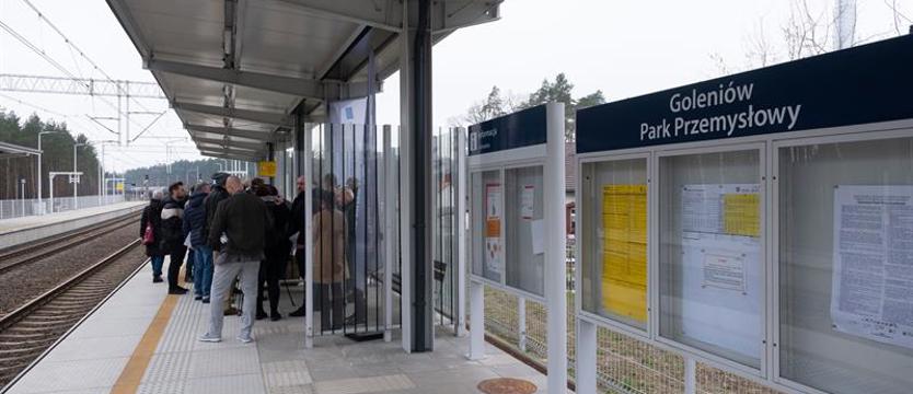 Jest nowa stacja Szczecińskiej Kolei Metropolitalnej