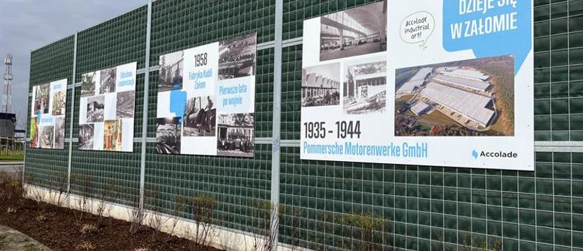 Plenerowa wystawa. Przemysłowy Załom