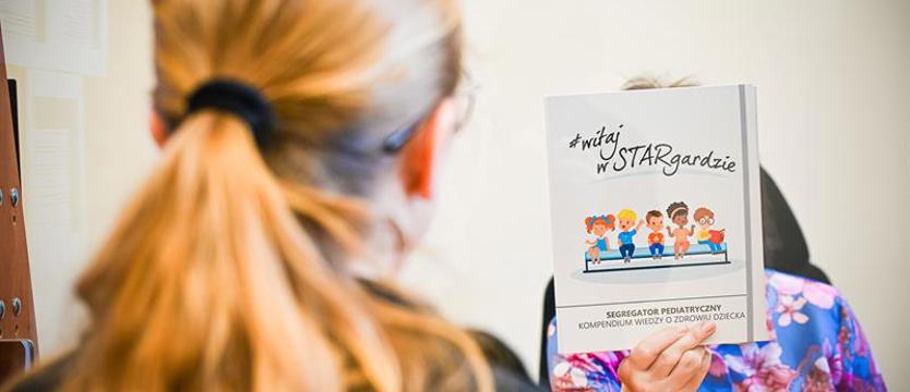 Segregator dla maluszka. Prezent od Urzędu Stanu Cywilnego