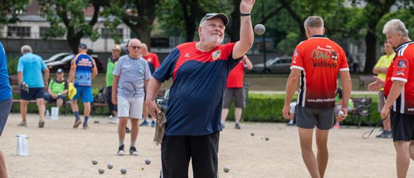 Niedziela na bulodromie na Pogodnie