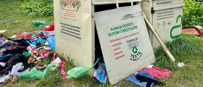 Nie o taki efekt zbiórki odzieży chodzi