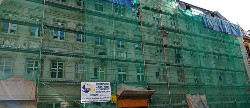 W kwartale Turzyna przy ul. 5 Lipca w Szczecinie kamienice doczekały remontu