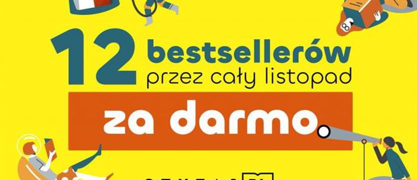 12 bestsellerów za darmo. Miejska Biblioteka Publiczna w ogólnopolskiej akcji