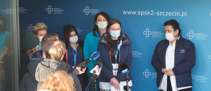 Szpital tymczasowy w Szczecinie się zapełnia. Brakuje mu personelu