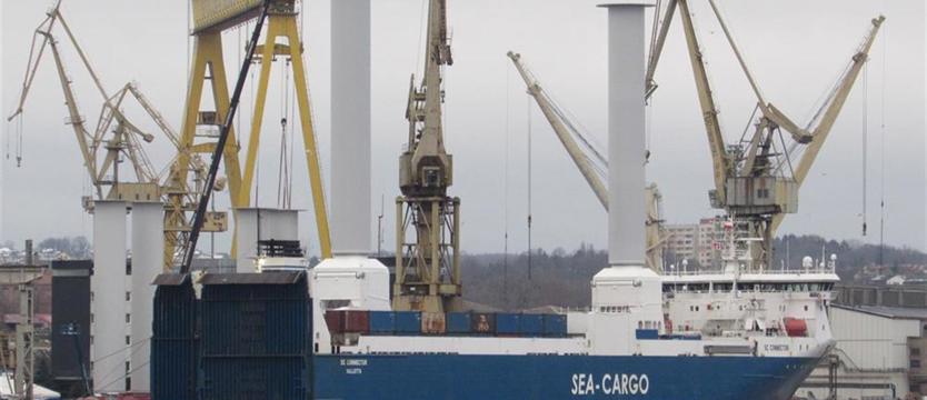 Statek ze składanymi rotorami opuścił Szczecin