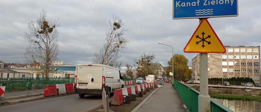 Niewielki most z długim remontem. Między Łasztownią i Kępą Parnicką w Szczecinie