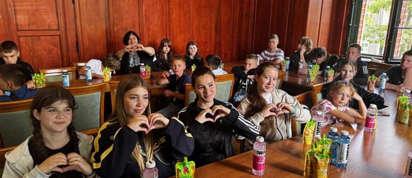 Dzieci ukraińskich policjantów w Szczecinie. Ciekawy program, dużo wrażeń