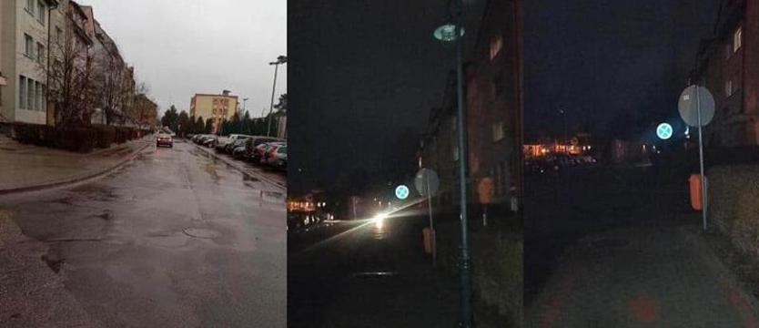 Ulicą Wałową po omacku