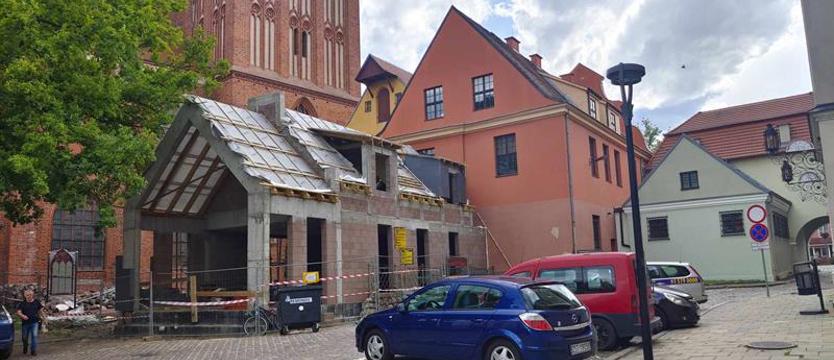 Minibrowar z restauracją. W Stargardzie trwa odbudowa zabytkowej oficyny