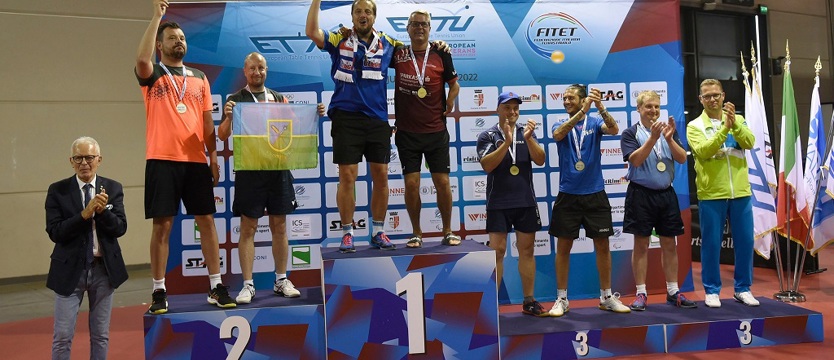 Tenis stołowy. Mistrzostwa Europy Weteranów w Rimini