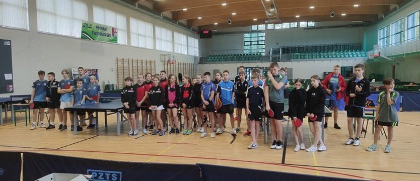 Tenis stołowy. WTK w Świdwinie