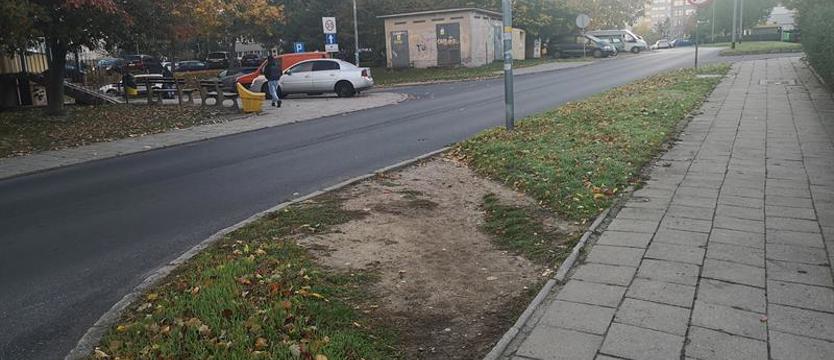 Pół wieku chodzą po trawniku. Ulica Kaliny to nie strefa 30