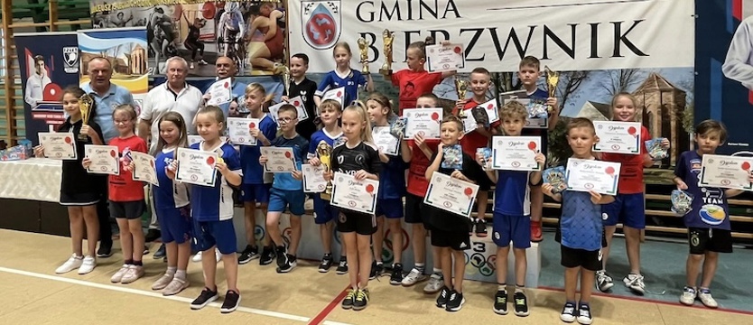 Tenis stołowy. Mistrzostwa skrzatów w Bierzwniku