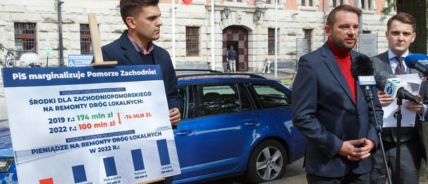 Drogi - sprawa polityczna. PO: "PiS marginalizuje nasz region"