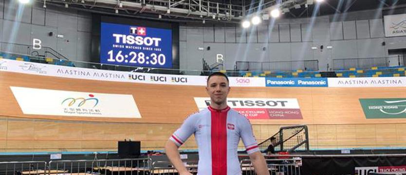 Kolarstwo. Mateusz Miłek szósty