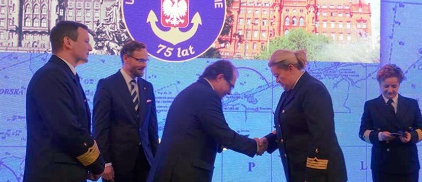 W hali pław Urząd Morski w Szczecinie świętował swoje 75-lecie