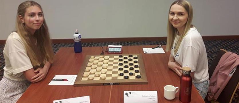 Warcaby. Zwycięstwo i prowadzenie Natalii Sadowskiej