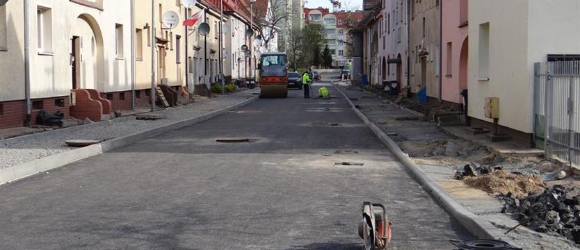 Ulica Ruska na wykończeniu