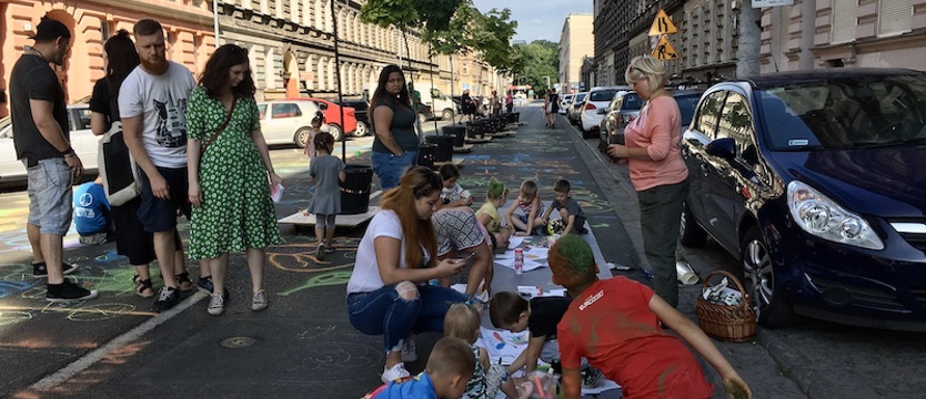 W Szczecinie. Trwa święto ulicy
