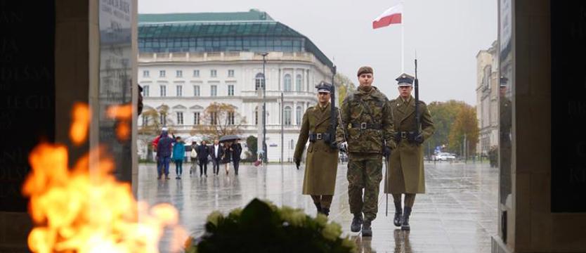 Zachodniopomorscy terytorialsi zmienili wartę przy Grobie Nieznanego Żołnierza