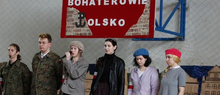 Uczniowie pamiętali o "Akcji Burza"